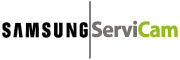 logo samsung&servicam